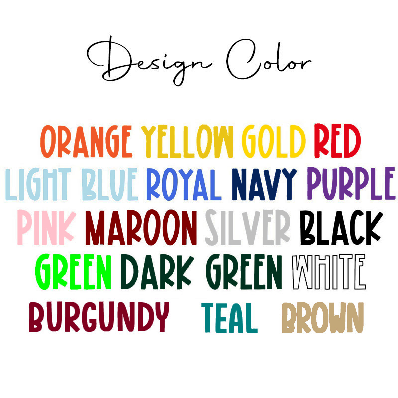 Personalized Mascot Love Graffiti School Spirit Teacher T-Shirt