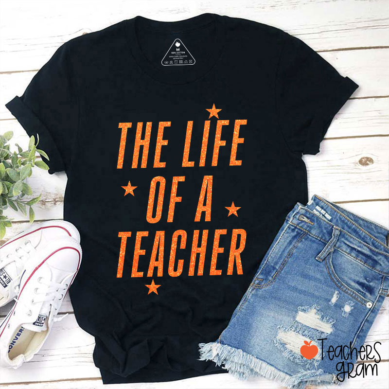 Personalized Comfort Colors The Life Of A Teacher T-Shirt