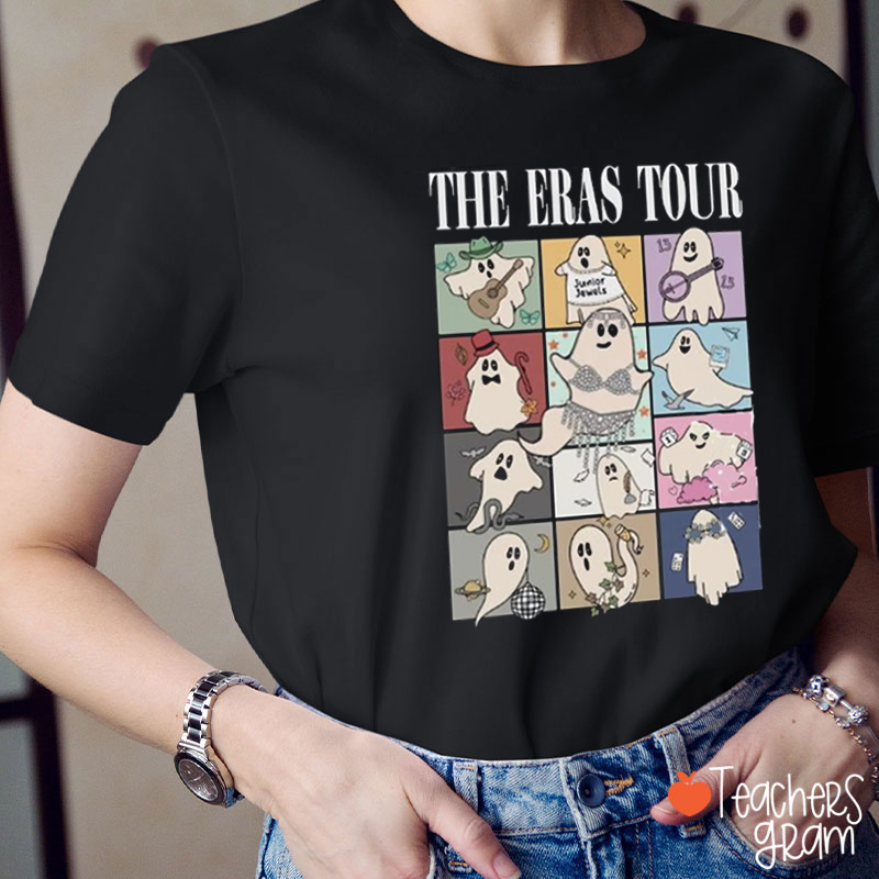 The Music Eras Tour Teacher T-Shirt
