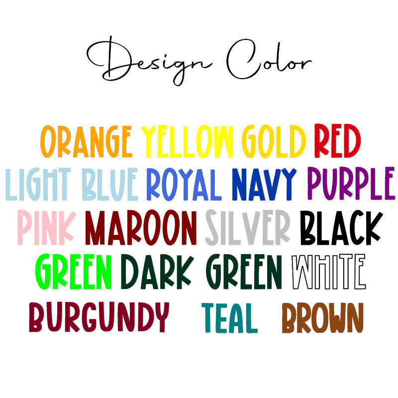 Personalized Mascot Contrast Color Line Teacher T-Shirt