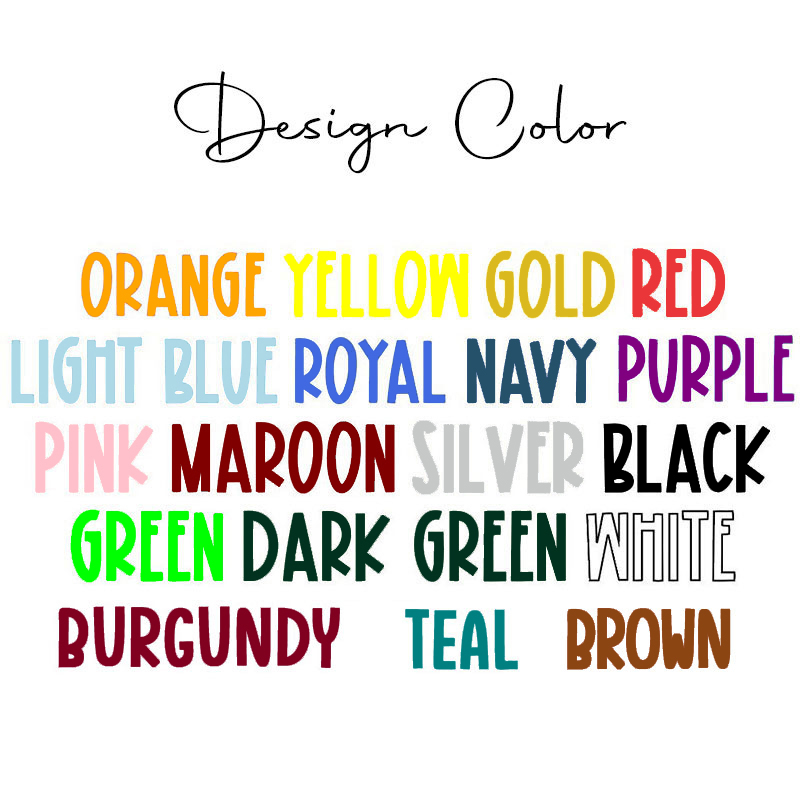 Personalized Mascot And Sport Simple Contrast Color Line Design Teacher T-Shirt