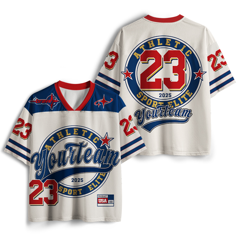 Personalized Team Name And Number Athletic Sports Elite Teacher Mesh Jersey