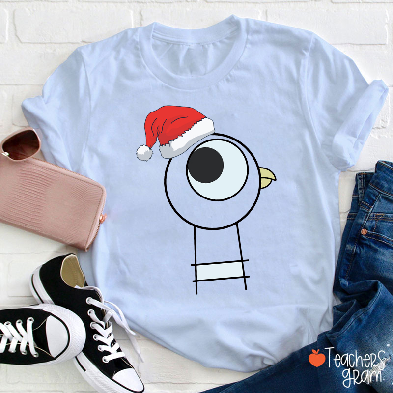 Personalized Christmas Friends Group Teacher T-Shirt