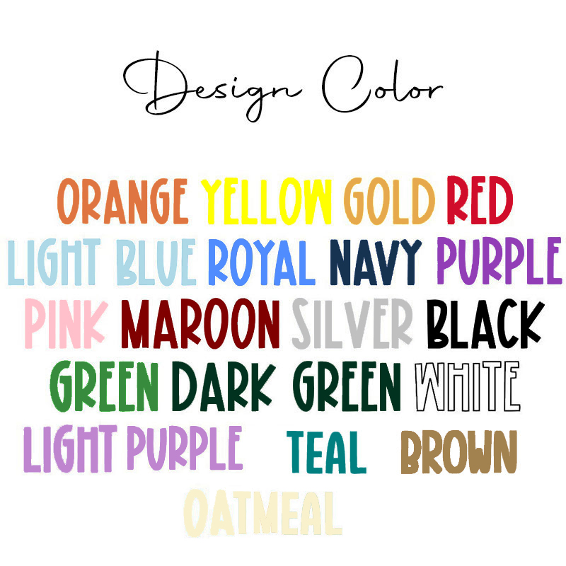 Personalized Mascot Staggered Typography Contrasting Colors Teacher T-Shirt