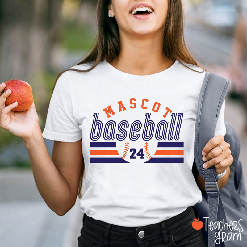 Personalized Mascot And Sport Game Day Teacher T-Shirt