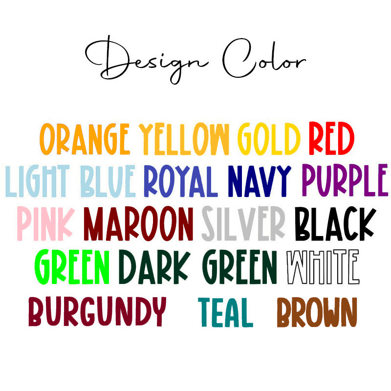 Personalized Mascot Contrasting Colors Teacher T-Shirt