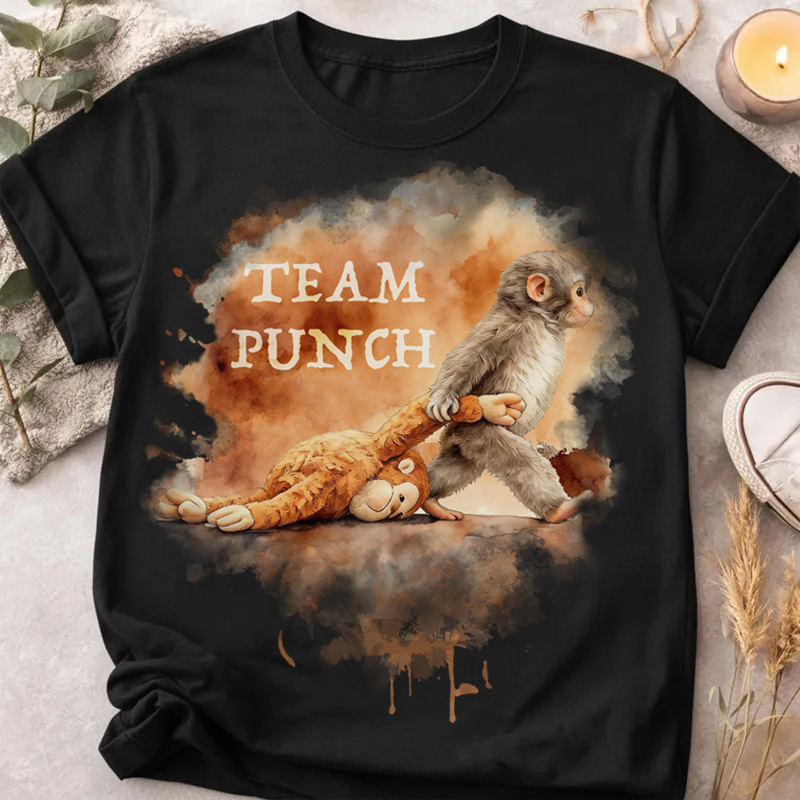 Team Punch Comfort Colors Teacher Printed Super Soft T-Shirt