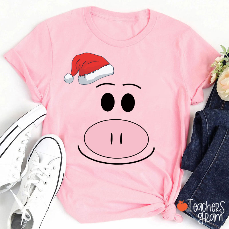 Personalized Christmas Friends Group Teacher T-Shirt