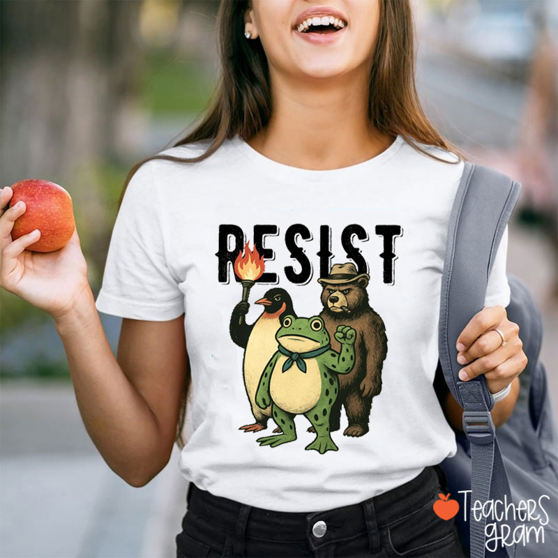 Resist Equality And Human Rights Teacher T-Shirt