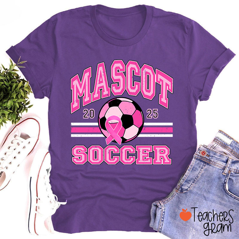 Personalized Mascot And Sport Breast Cance Teacher T-Shirt