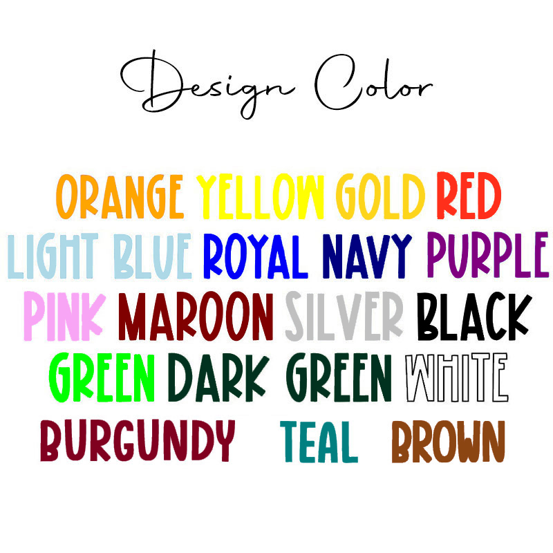 Personalized Mascot Contrasting Colors School Spirit Teacher T-Shirt