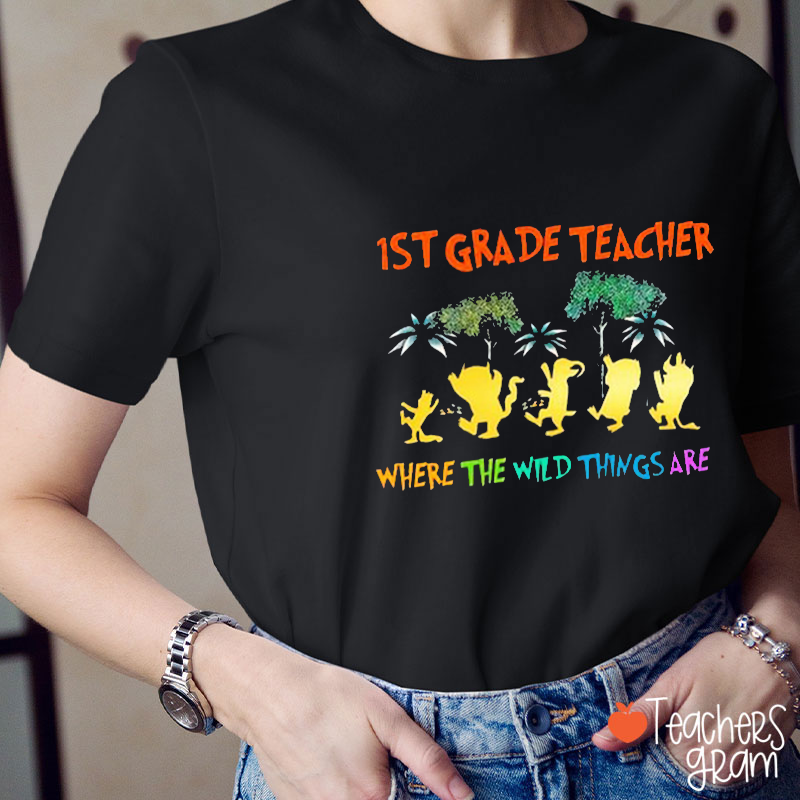 Personalized Where The Stranger Things Are Teacher T-Shirt