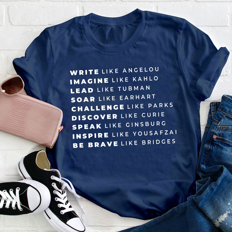 Empowered Women Teacher T-Shirt