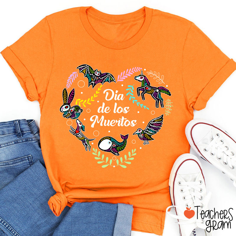 Dia De Los Muertos Spanish Teacher T-Shirt