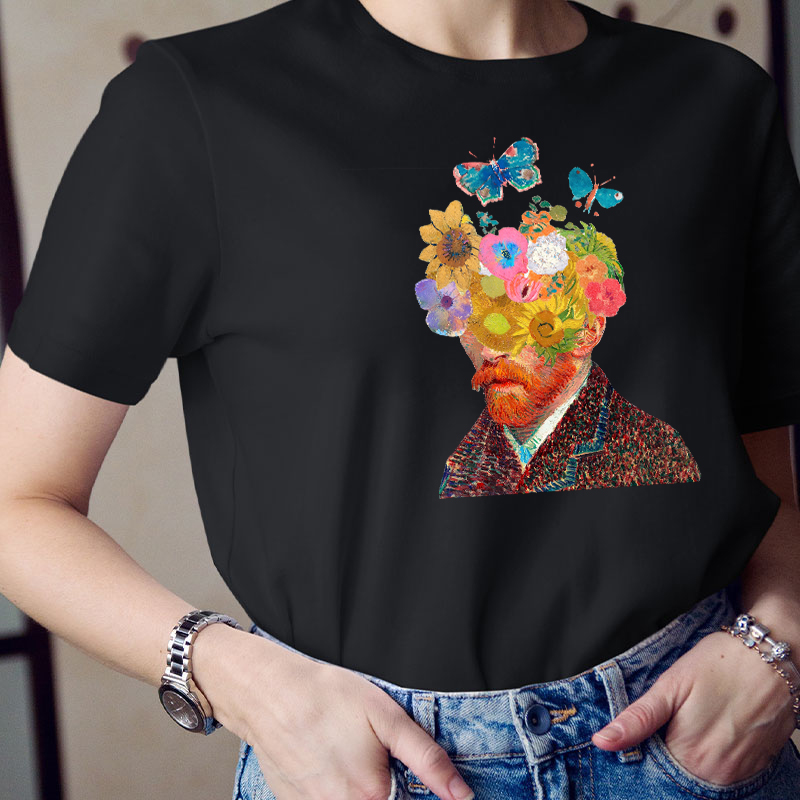 Minds Blooming Art Teacher T-Shirt