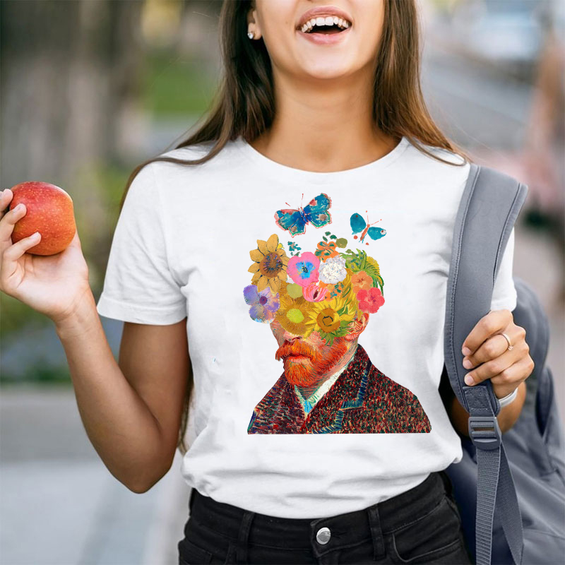 Minds Blooming Art Teacher T-Shirt