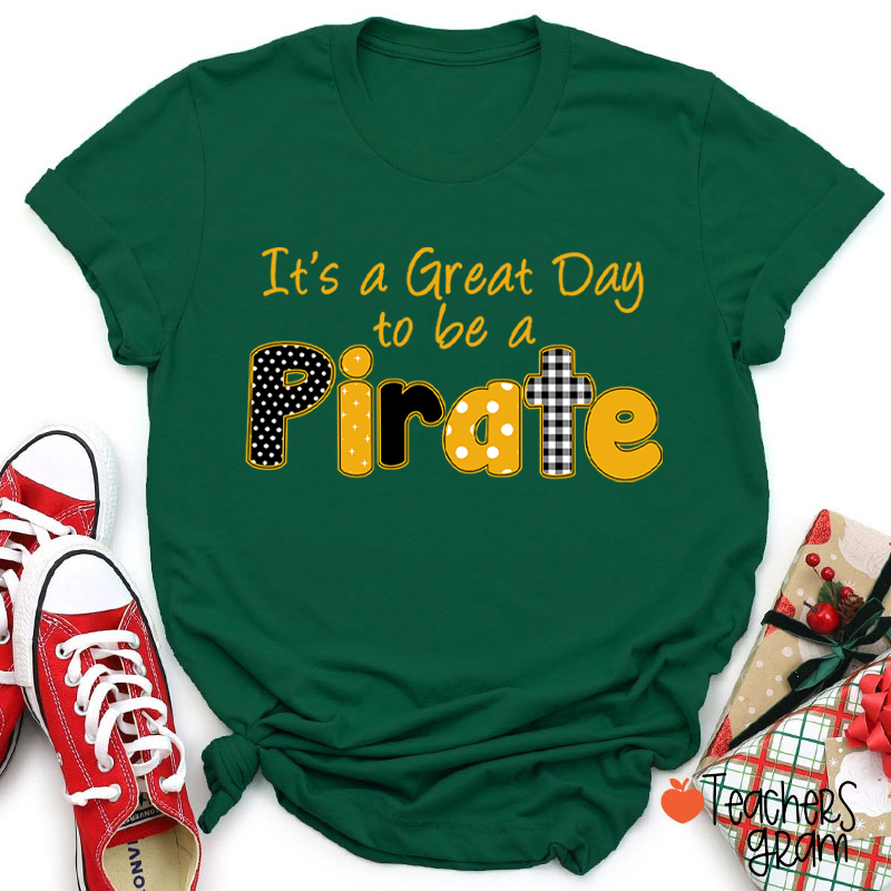 Personalized Mascot It's A Great Day To Be Teacher T-Shirt
