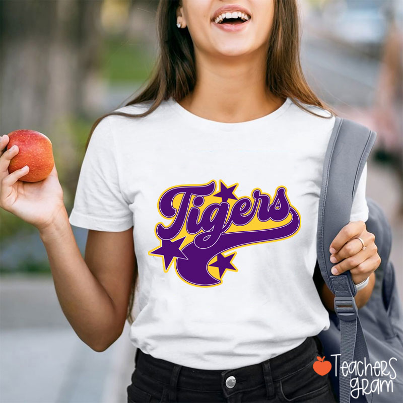 Personalized Mascot Star Team Teacher T-Shirt