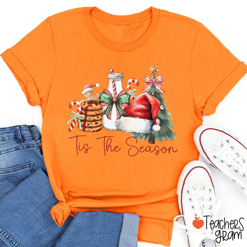 Tis The Season Teacher T-Shirt