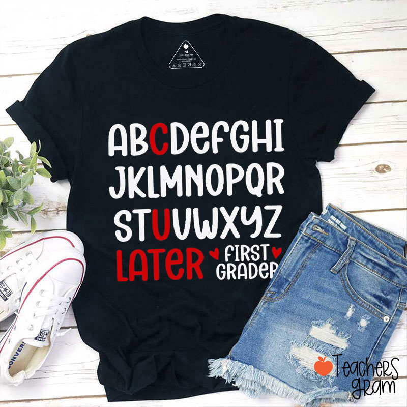 Personalized See You Later Teacher T-Shirt