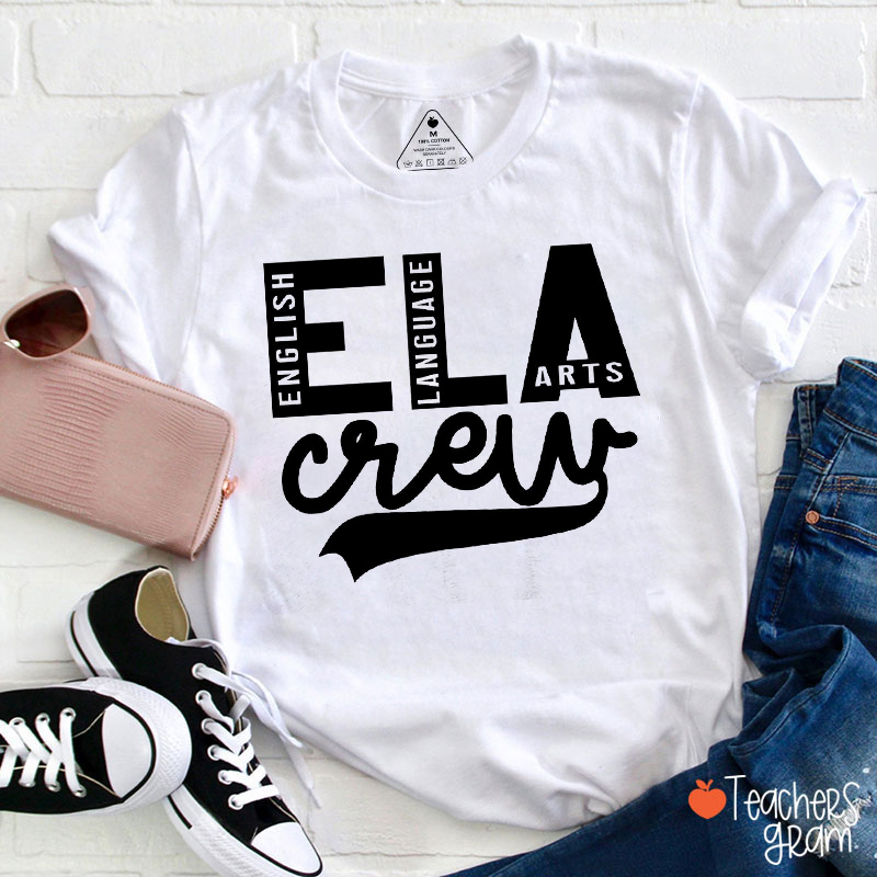 English Language Arts Crew Teacher T-Shirt