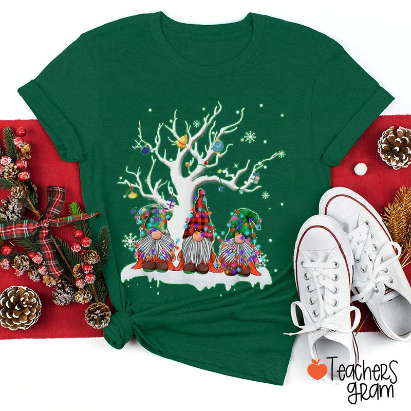Dwarf Under The Tree Teacher T-Shirt