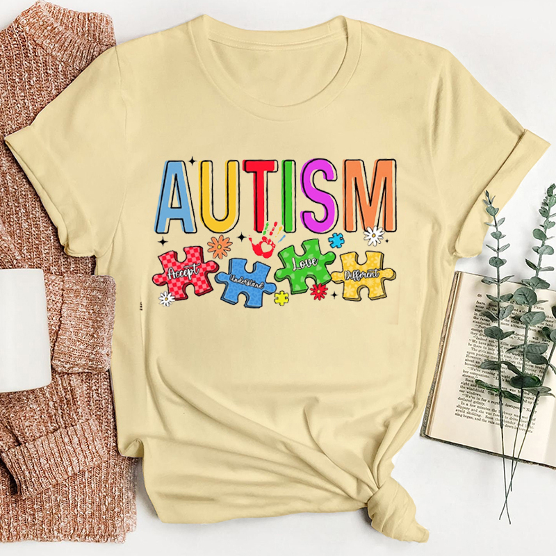 Accept Understand Love Teacher T-Shirt