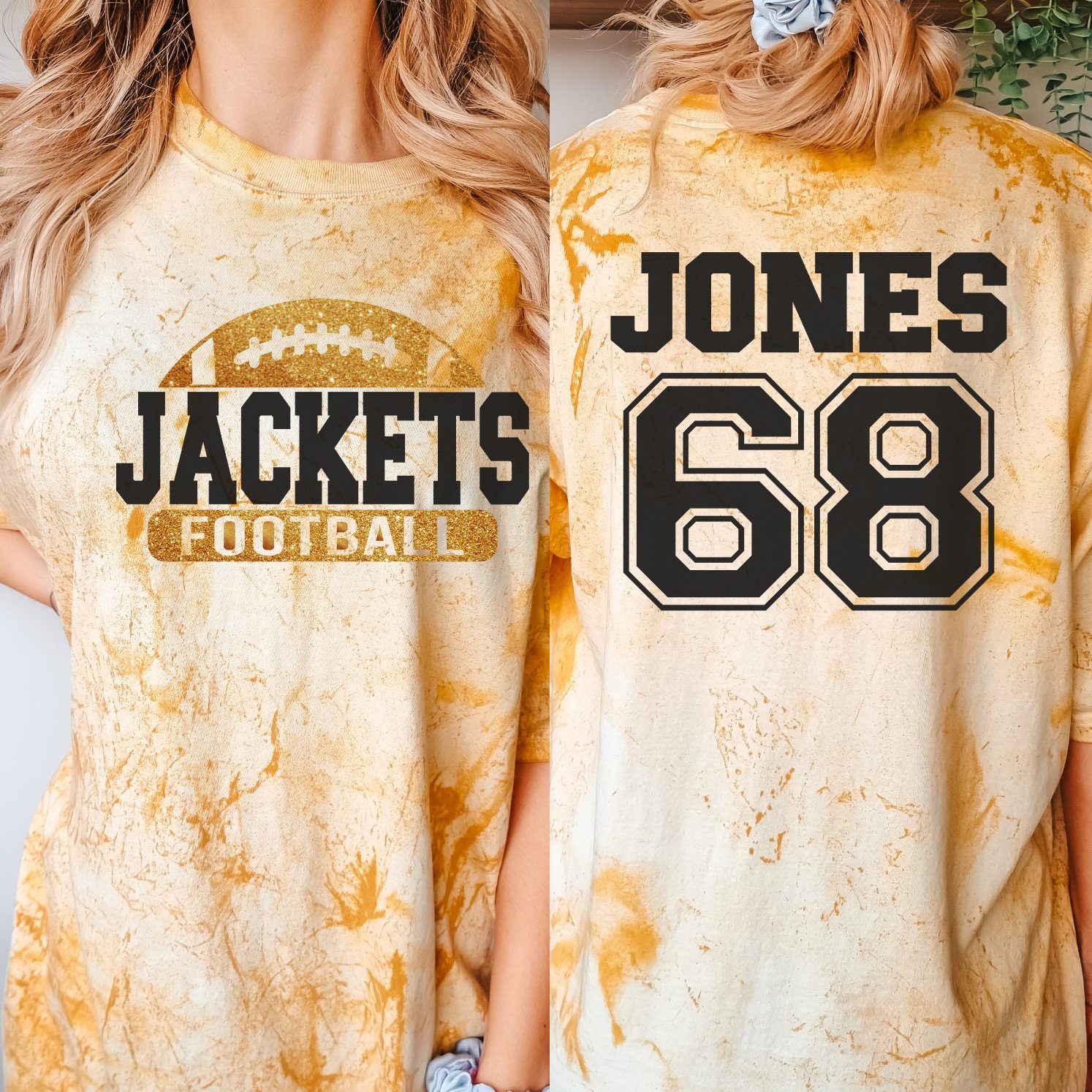 Personalized Mascot Spirit Game Day Teacher Printed T-Shirt