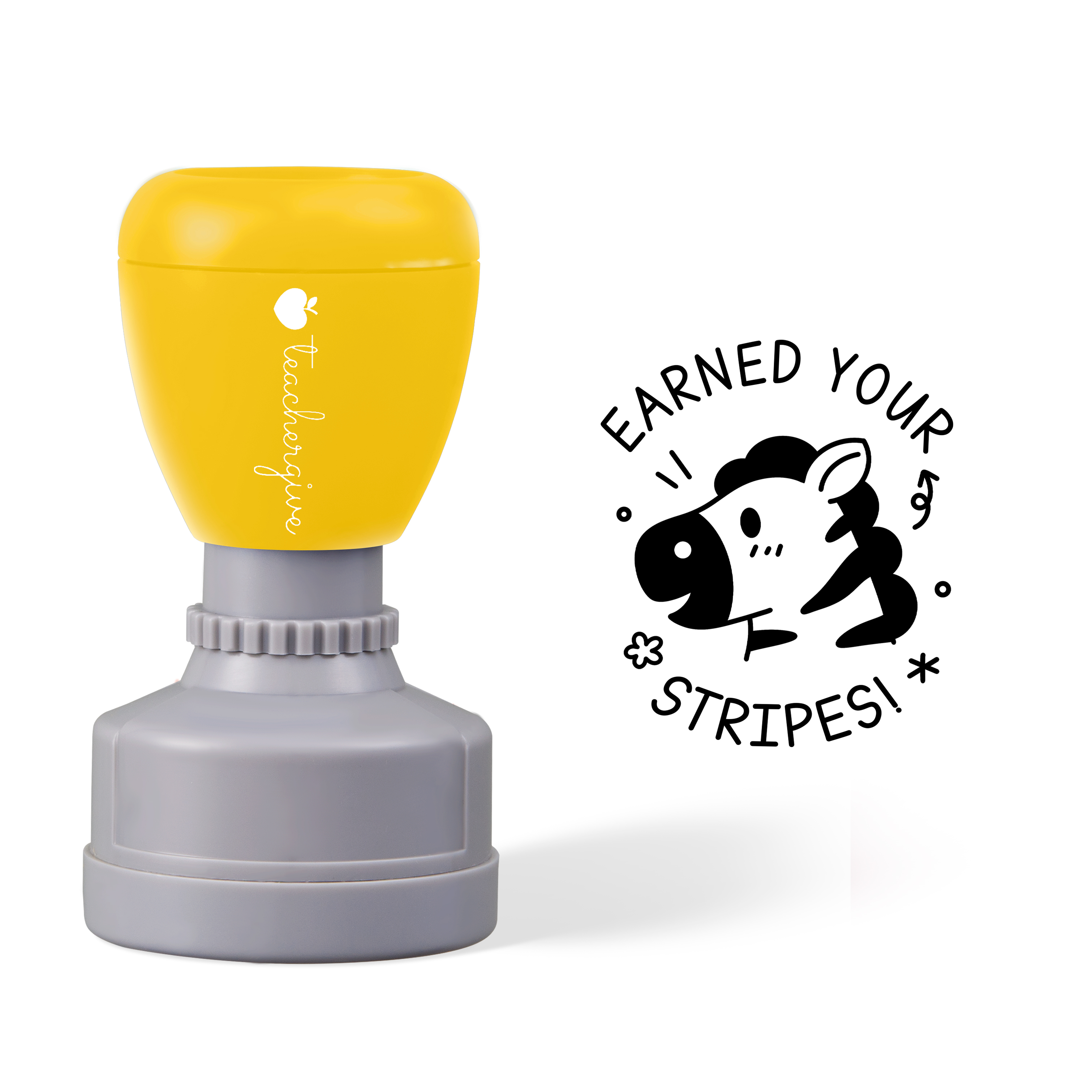 Earned Your Stripes Teacher Stamp