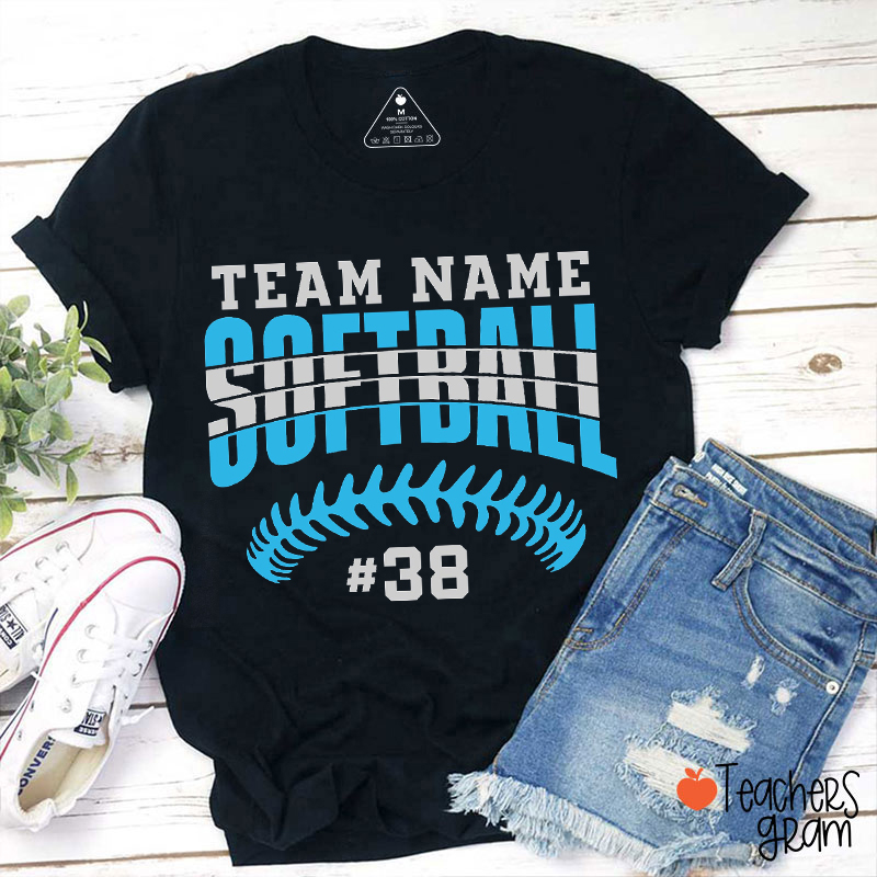 Personalized Team Name And Sport Teacher T-Shirt