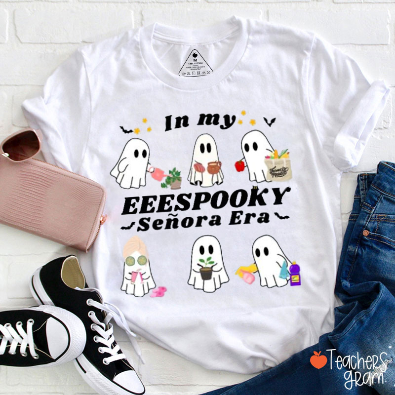 In My Espooky Senora Era Teacher T-Shirt