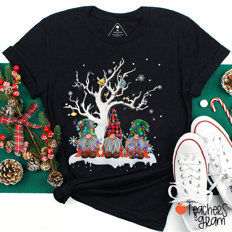 Dwarf Under The Tree Teacher T-Shirt