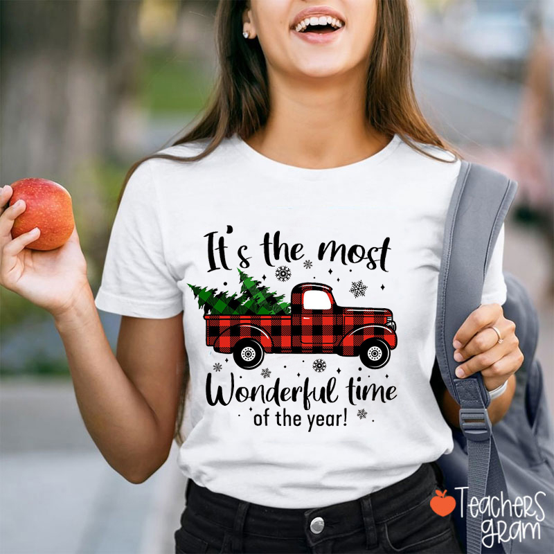 It's The Most Wonderful Time Of The Year Teacher T-Shirt