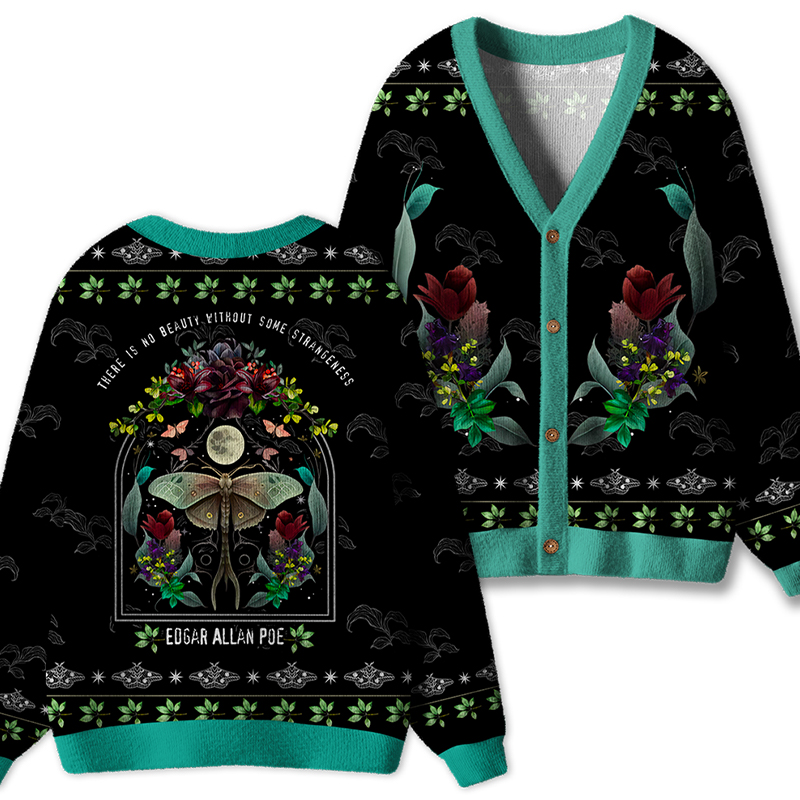 There Is No Beauty Without Some Strangeness Teacher Ugly Cardigan Sweaters