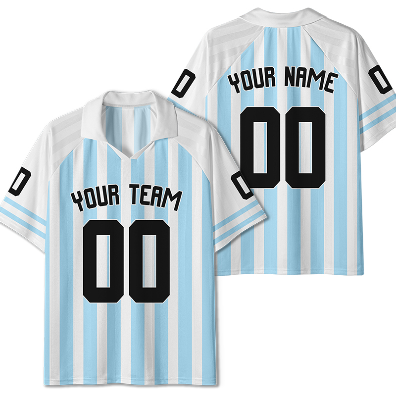 Personalized Team Name And Number Teacher Collar Jersey