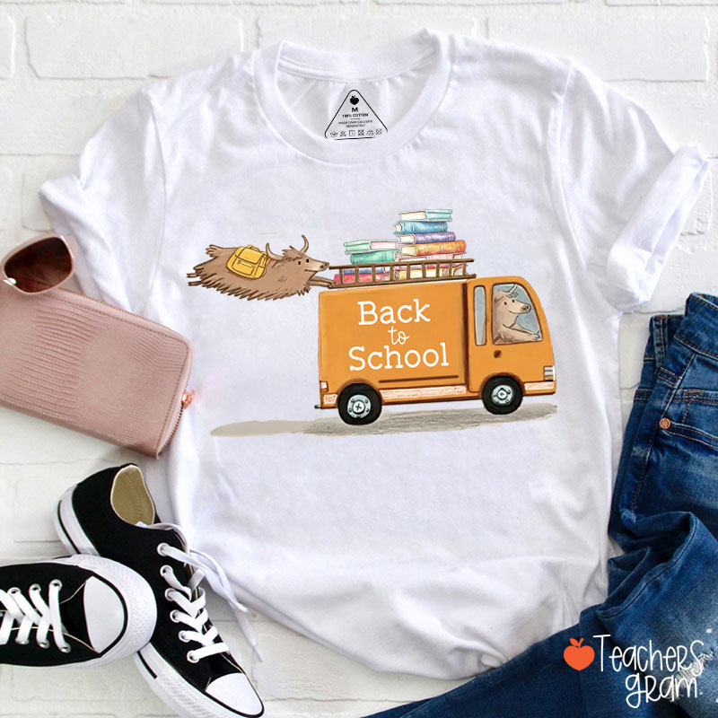 Funny Yak Back To School Teacher T-Shirt