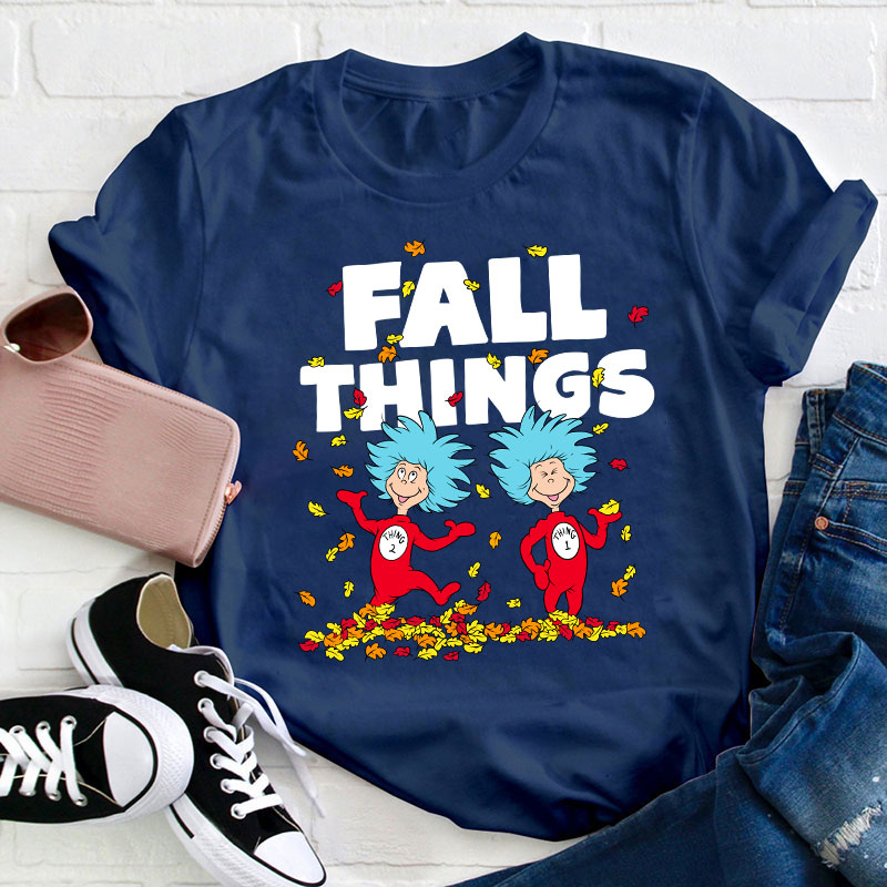 Fall Things Teacher T-Shirt