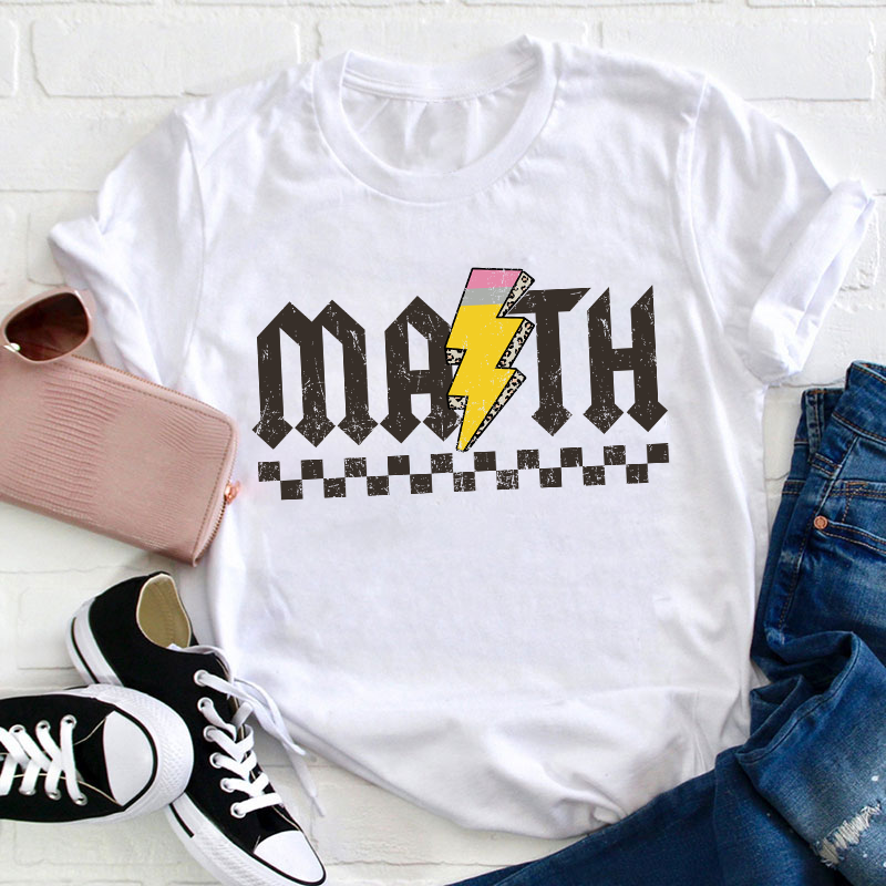 Math Rock Teacher T-Shirt