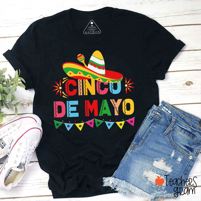 Cinco De Mayo Spanish Teacher T-Shirt