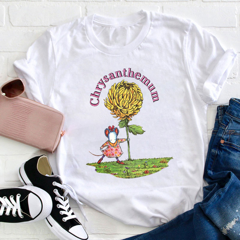 Chrysanthemum Teacher T-Shirt