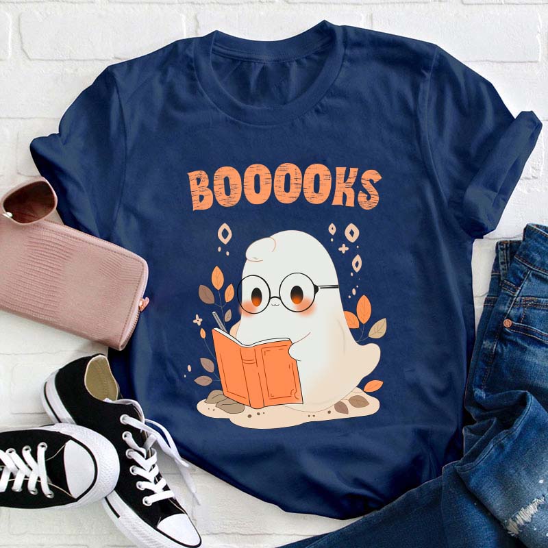 Booooks Teacher T-Shirt