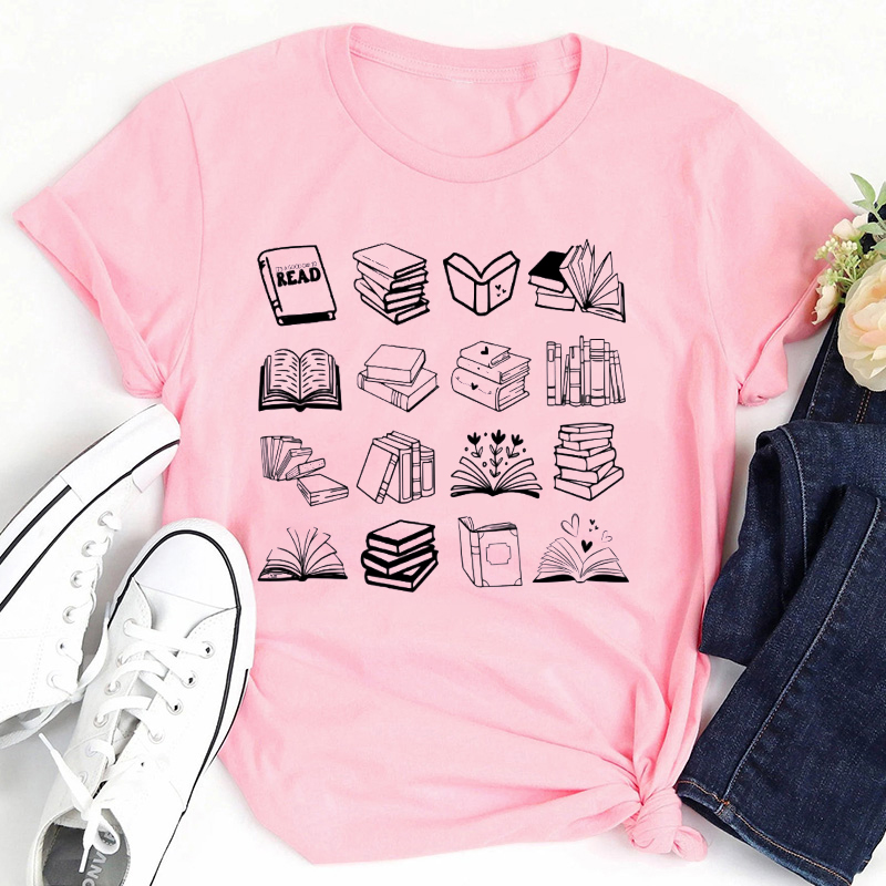 I Am Immersed In The Ocean Of Books Teacher T-Shirt