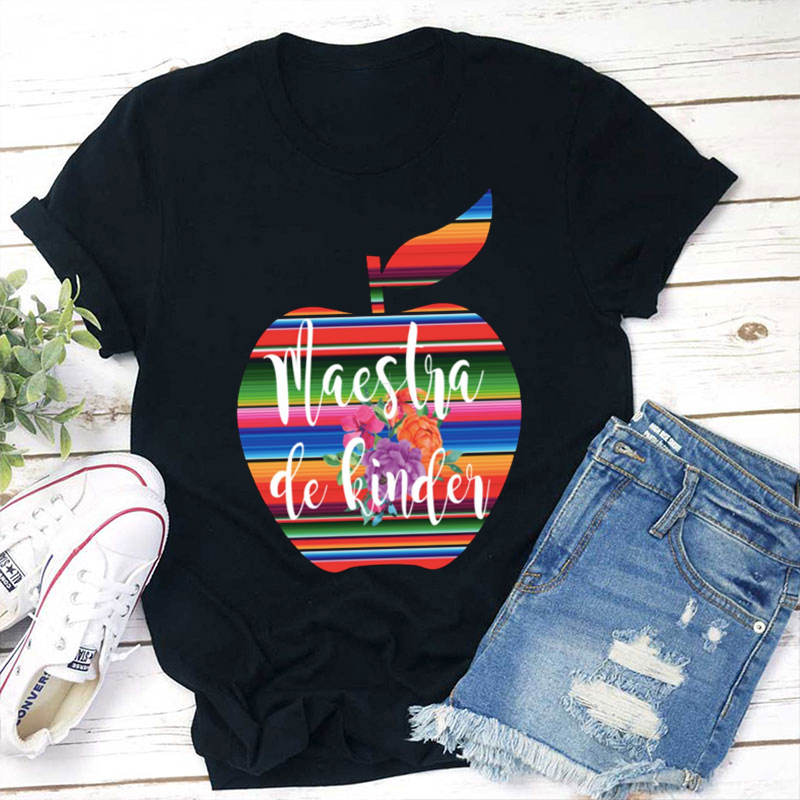 Cute Maestra Kind Spanish Teacher T-Shirt