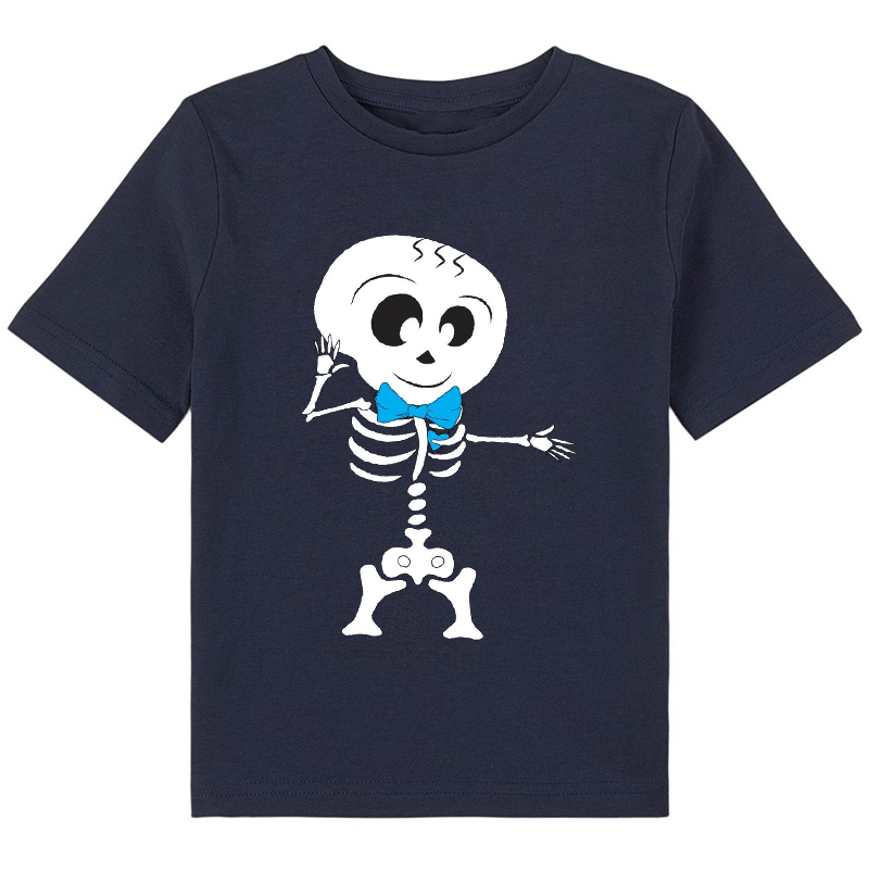 Cute Skeleton Halloween Spooky Class T-Shirt