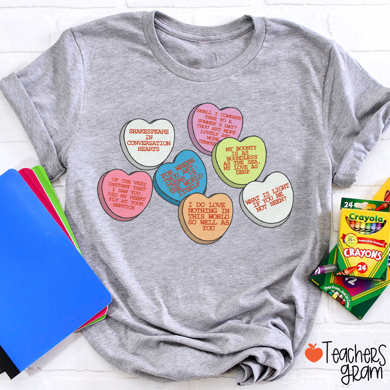 Famous Quotes From Shakespeare Teacher T-Shirt