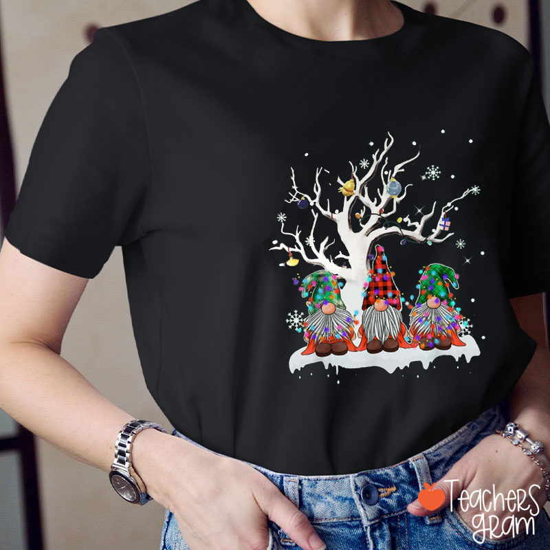 Dwarf Under The Tree Teacher T-Shirt