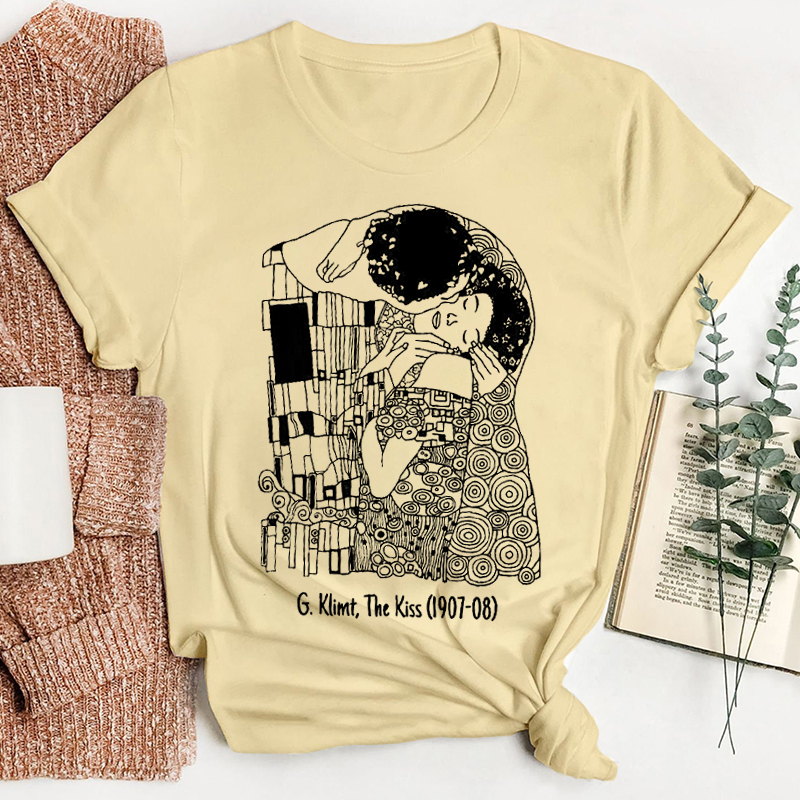 Gustav Klimt Teacher T-Shirt