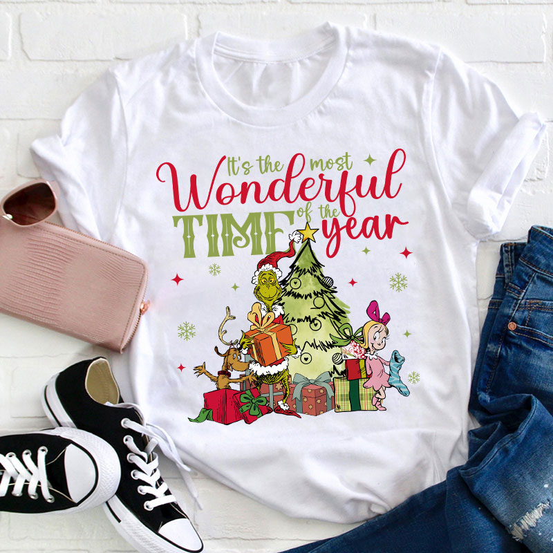 It's The Most Wonderful Time Of The Year Teacher T-Shirt