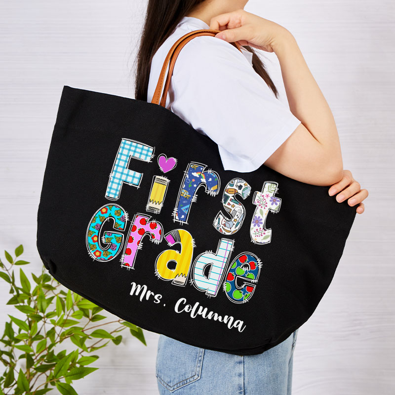 Personalized I'm A Teacher Shoulder Bag