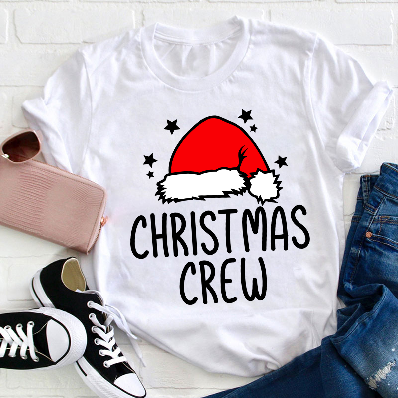 Christmas Crew Teacher T-Shirt